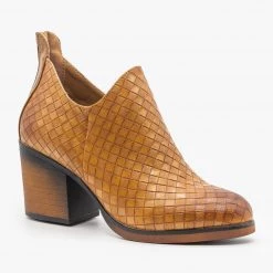 Mata Woven Ankle Booties