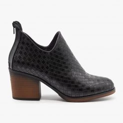 Mata Woven Ankle Booties