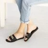 Bamboo Newest Arrivals Woven Chain Link Athena Sandals