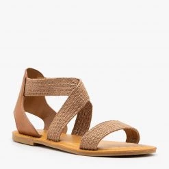 Bamboo Shoes Newest Arrivals Woven Elastic Sandals