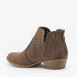 Top Moda Newest Arrivals Woven Laser-Cut Ankle Booties FINAL SALE 15 Top Moda Newest Arrivals Woven Laser-Cut Ankle Booties FINAL SALE