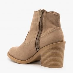 Qupid Shoes Newest Arrivals Woven Side Accent Booties 17 Qupid Shoes Newest Arrivals Woven Side Accent Booties