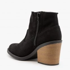 Qupid Shoes Newest Arrivals Woven Side Accent Booties 14 Qupid Shoes Newest Arrivals Woven Side Accent Booties
