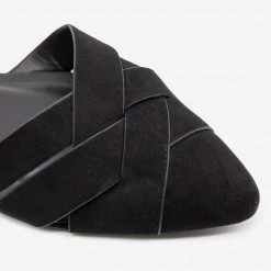 Wild Diva Shoes Newest Arrivals Woven Toe D'Orsay Flats