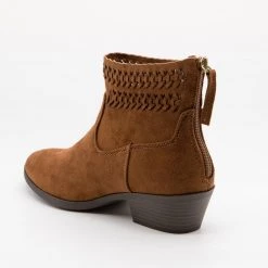 Soda Shoes Woven Western Booties