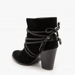 Yoki Wrap-Around Braid Bootie Newest Arrivals