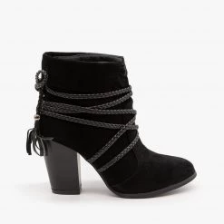 Yoki Wrap-Around Braid Bootie Newest Arrivals