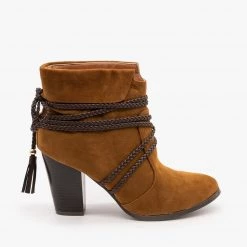 Yoki Wrap-Around Braid Bootie Newest Arrivals