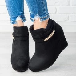 Bella Marie Wrap Around Wedge Booties Newest Arrivals