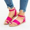 Bamboo Shoes Newest Arrivals Wraparound Ankle Strap Toe Sandals