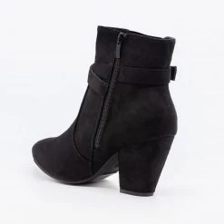 Forever Newest Arrivals Wraparound Belt Buckle Fashion Booties