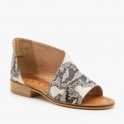 CCOCCI Wraparound Open-Toe Flats FINAL SALE Newest Arrivals