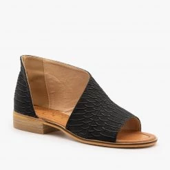 CCOCCI Wraparound Open-Toe Flats FINAL SALE Newest Arrivals