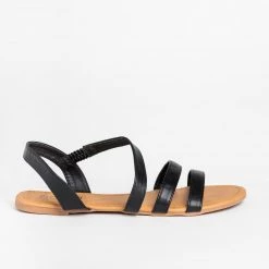 Soho Girls Newest Arrivals Wraparound Strap Slingback Sandals