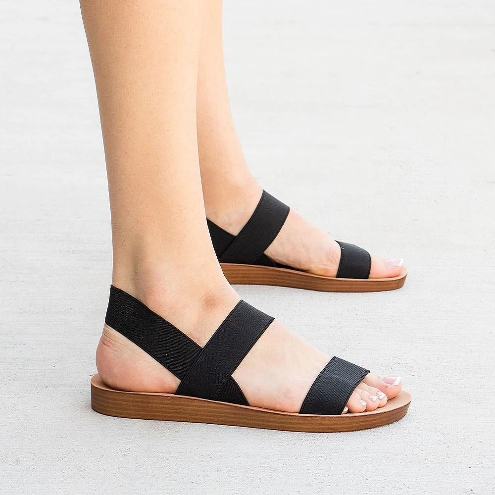 Forever Yara Stretchy Open-Toe Sandals Newest Arrivals 1 Forever Yara Stretchy Open-Toe Sandals Newest Arrivals