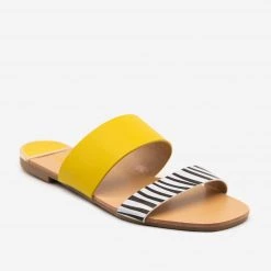 AMS Shoes Zebra Print Square Toe Sandals Newest Arrivals