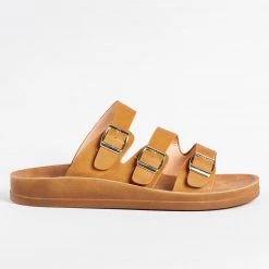 Forever Zig Zag Buckled Slides Newest Arrivals