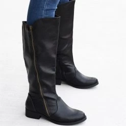 Soda Shoes Zip Me Up Mid-Calf Boots Newest Arrivals