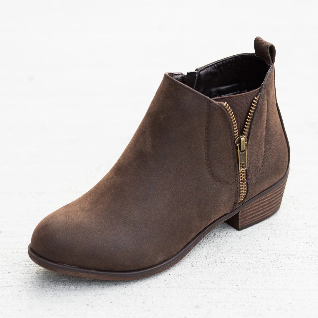 Mata Zip-Up Everyday Booties FINAL SALE 4 Mata Zip-Up Everyday Booties FINAL SALE