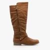 Fashion Focus Newest Arrivals Zipper Accented Riding Boots FINAL SALE