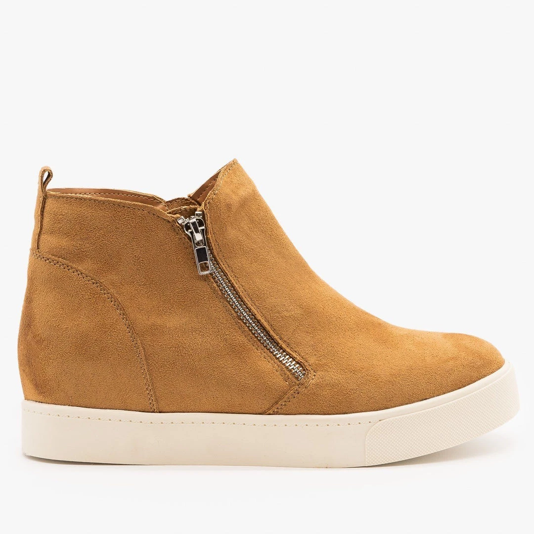 Soda Shoes Newest Arrivals Zippered Ankle Fashion Sneakers 1 Soda Shoes Newest Arrivals Zippered Ankle Fashion Sneakers