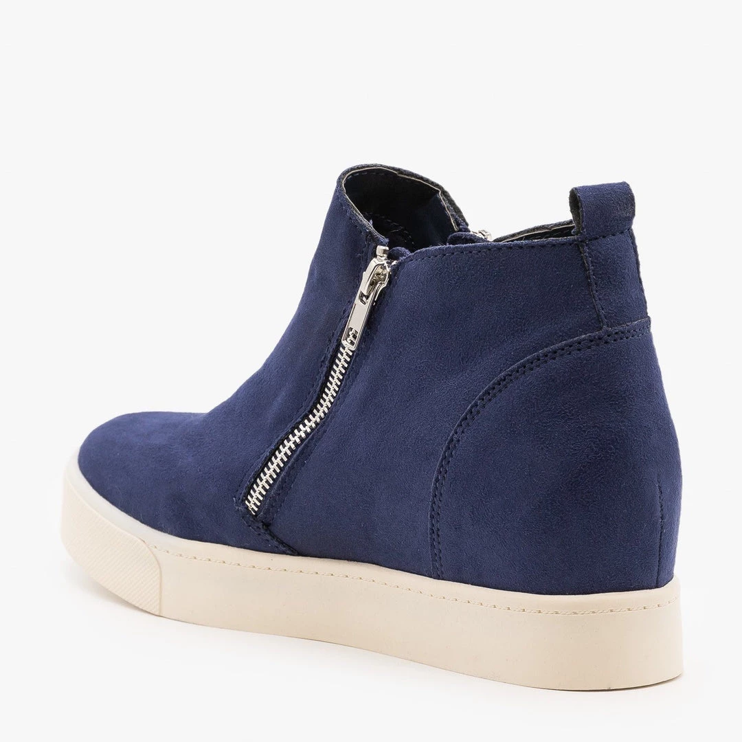 Soda Shoes Newest Arrivals Zippered Ankle Fashion Sneakers 7 Soda Shoes Newest Arrivals Zippered Ankle Fashion Sneakers