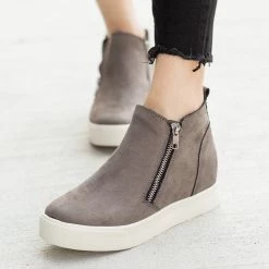 Soda Shoes Newest Arrivals Zippered Ankle Fashion Sneakers 27 Soda Shoes Newest Arrivals Zippered Ankle Fashion Sneakers