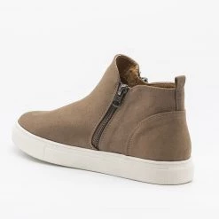 Soho Girls Zippered Fashion Ankle Sneakers FINAL SALE