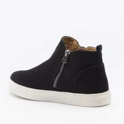 Soho Girls Zippered Fashion Ankle Sneakers FINAL SALE