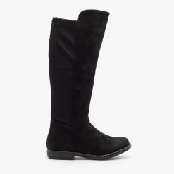 Forever Zippered Nylon Back Riding Boots FINAL SALE