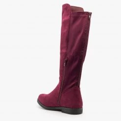 Forever Zippered Nylon Back Riding Boots FINAL SALE